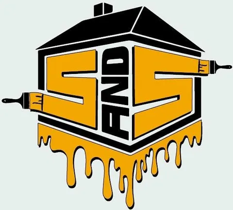 The Scafidi & Sons house-and-brushes emblem